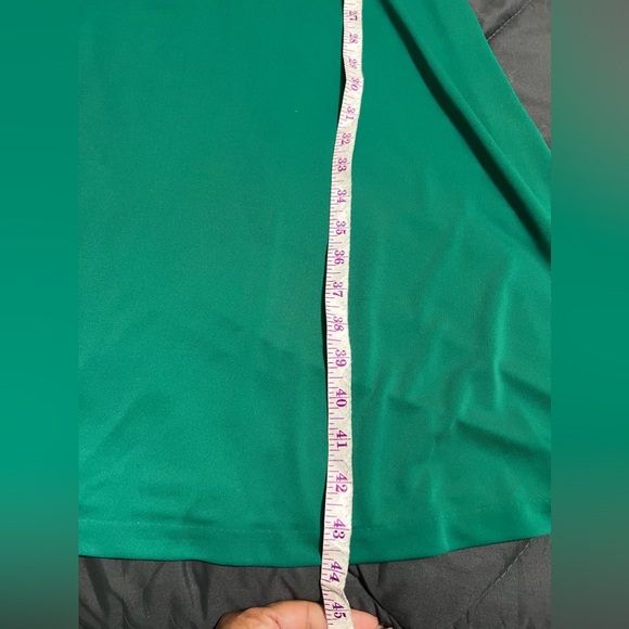 Ann Taylor Midi Dress, Green, Size L - Picture 4 of 5